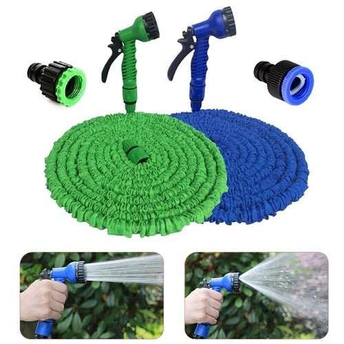 Expanding Expandable Flexible Garden Water Hose w Spray Nozzle 25, 50, - AMIR BAGS INDIA PRIVATE LIMITED