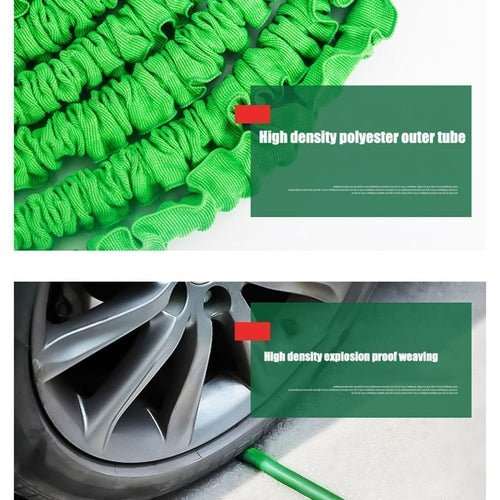 Expanding Expandable Flexible Garden Water Hose w Spray Nozzle 25, 50, - AMIR BAGS INDIA PRIVATE LIMITED