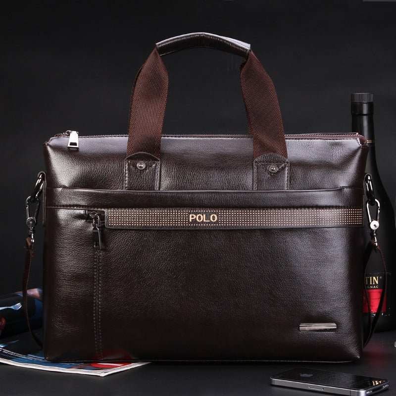 Factory wholesale 2021 new men's Fashion Bag Satchel Bag business casual computer bag - AMIR BAGS INDIA PRIVATE LIMITED