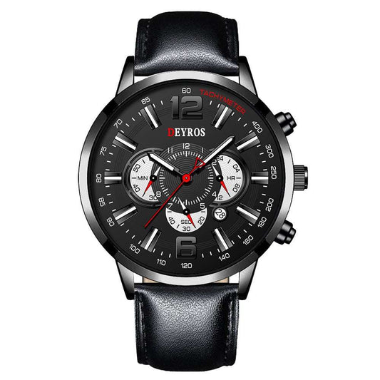 Fake Three Eye Luminous Sports Watch - AMIR BAGS INDIA PRIVATE LIMITED
