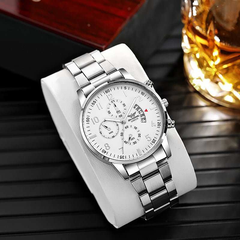 Fashion Casual Men's Multifunctional Quartz Watch - AMIR BAGS INDIA PRIVATE LIMITED