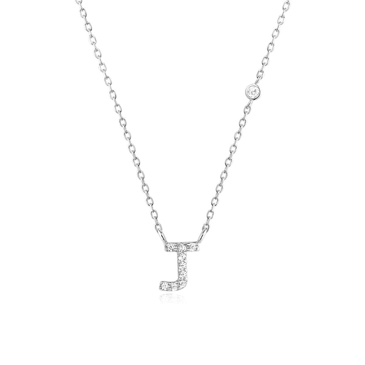 Fashion Jewelry Luxury Gold Color A - Z 26 Letters Necklace CZ Pendant For Women Cute Initials Name Necklace Fashion Party Wedding Jewelry Gift - AMIR BAGS INDIA PRIVATE LIMITED