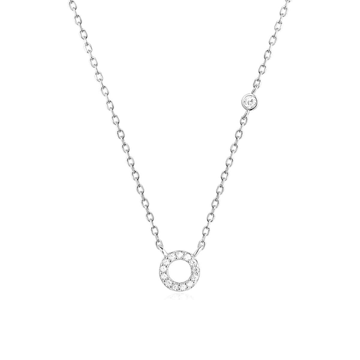 Fashion Jewelry Luxury Gold Color A - Z 26 Letters Necklace CZ Pendant For Women Cute Initials Name Necklace Fashion Party Wedding Jewelry Gift - AMIR BAGS INDIA PRIVATE LIMITED