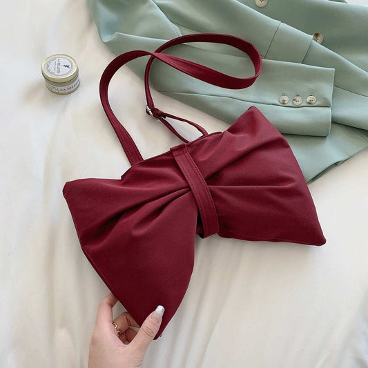 Fashion Large Bow Shoulder Bag For Girls Cute Cow Print Crossbody Bags Women Lovely Shopping Bags - AMIR BAGS INDIA PRIVATE LIMITED