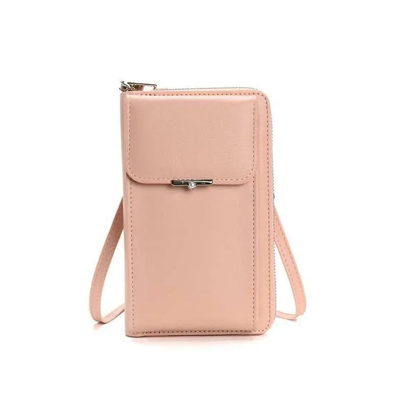 Fashion Large Capacity Mobile Phone Bags Women Small Zipper Crossbody Shoulder Bag Long Wallet - AMIR BAGS INDIA PRIVATE LIMITED