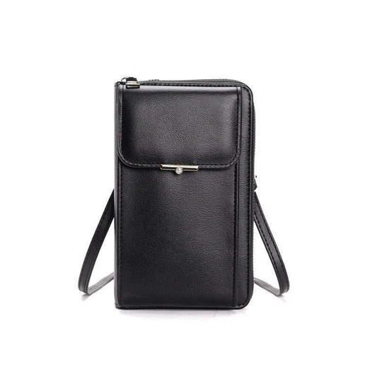 Fashion Large Capacity Mobile Phone Bags Women Small Zipper Crossbody Shoulder Bag Long Wallet - AMIR BAGS INDIA PRIVATE LIMITED