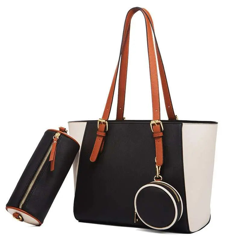 Fashion Large Capacity Three - in - one Saffiano Bag Portable Simplicity - AMIR BAGS INDIA PRIVATE LIMITED