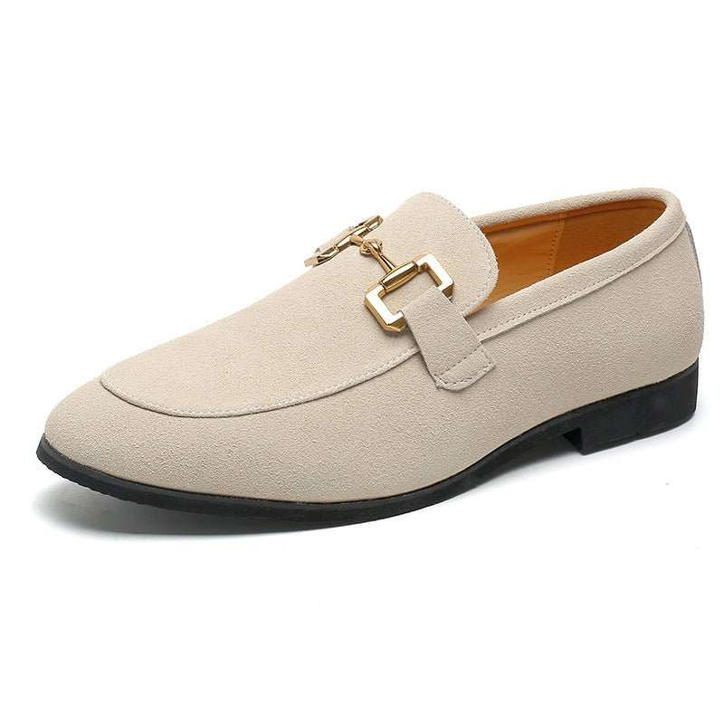 Fashion Personality Suede Leather Shoes Men - AMIR BAGS INDIA PRIVATE LIMITED
