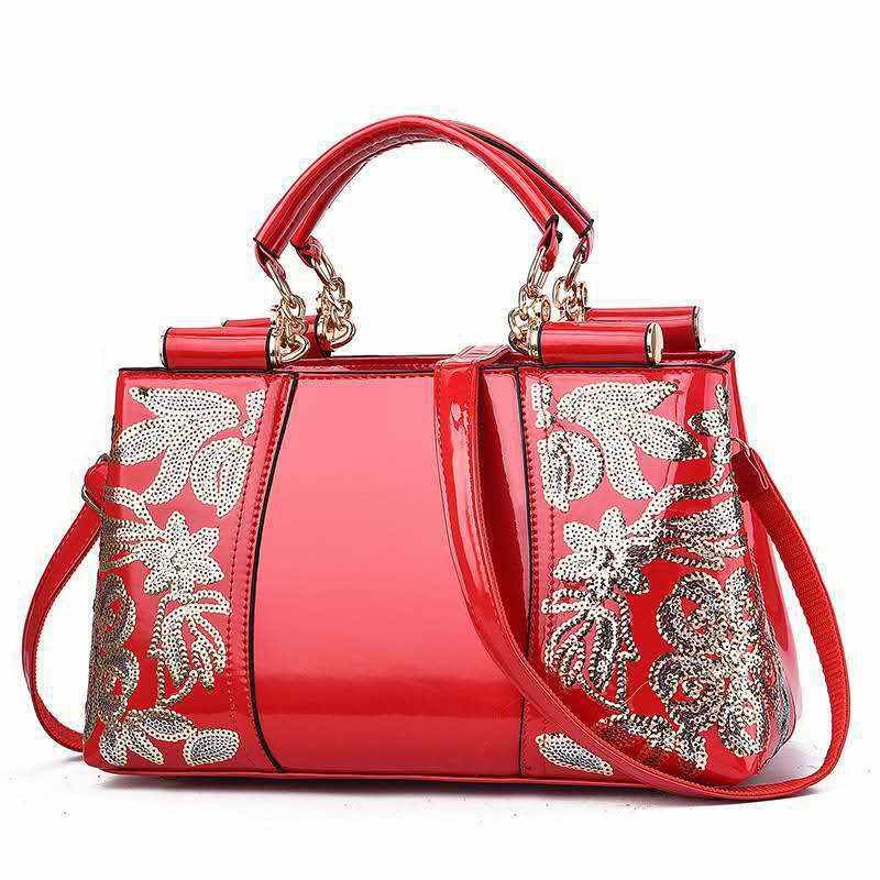 Fashion Sequins Handbags Women Shoulder Bags For Party Wedding Bridal Bag - AMIR BAGS INDIA PRIVATE LIMITED