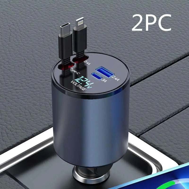 Fashion Simple 100W Car Phone Charger - AMIR BAGS INDIA PRIVATE LIMITED