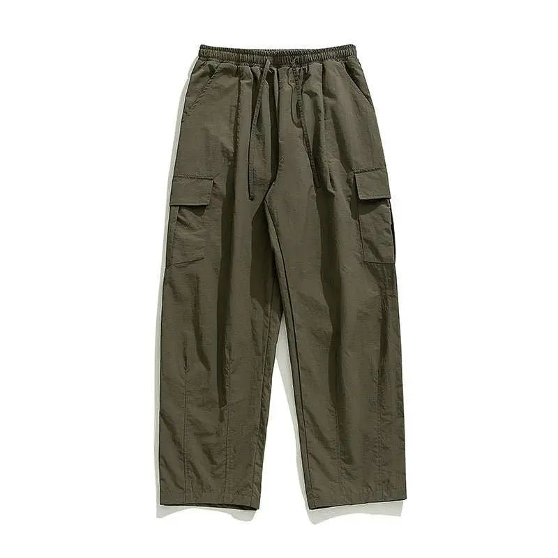 Fashion Work Clothes Casual Pants MenProduct information:Color: black, khaki, Dark Army Green Suitable for people: Youth Size: M,L,XL,XXL,XXXL Fabric name: Nylon Applicable scenarios: Leisure ApplicableDropshipmanAMIR BAGS INDIA PRIVATE LIMITEDnull