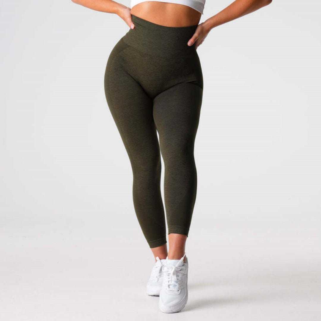 Female Skinny Hip Raise Seamless Workout Ankle Length Pants - AMIR BAGS INDIA PRIVATE LIMITED