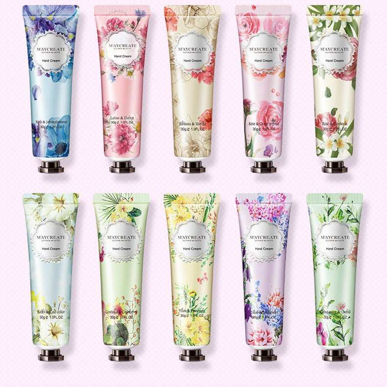 Floral Fragrance 30g Moisturizing Hand Cream Cosmetics - AMIR BAGS INDIA PRIVATE LIMITED