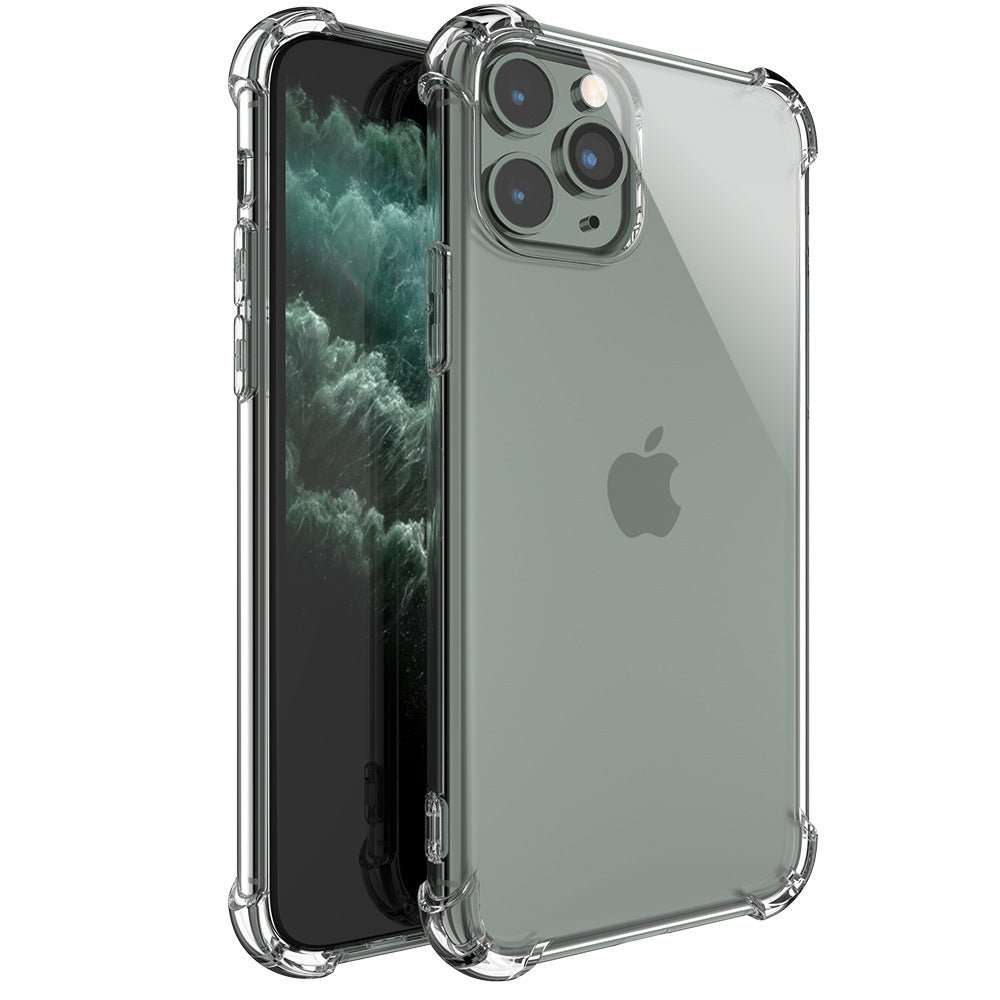 For 12 11 Pro 7 8 Plus X XR XS MAX SE 12 Mini Shockproof Clear Case - AMIR BAGS INDIA PRIVATE LIMITED