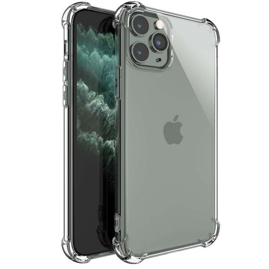 For 12 11 Pro 7 8 Plus X XR XS MAX SE 12 Mini Shockproof Clear Case - AMIR BAGS INDIA PRIVATE LIMITED