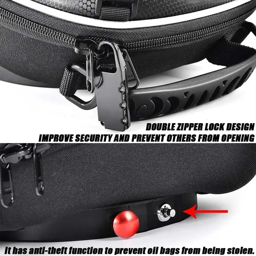 For BMW G310GS G310R Motorcycle Tank Bag Luggage Waterproof Backpack GS310 G 310GS G 310RR Racing Tank Front Bag Quick Lock Flan - AMIR BAGS INDIA PRIVATE LIMITED