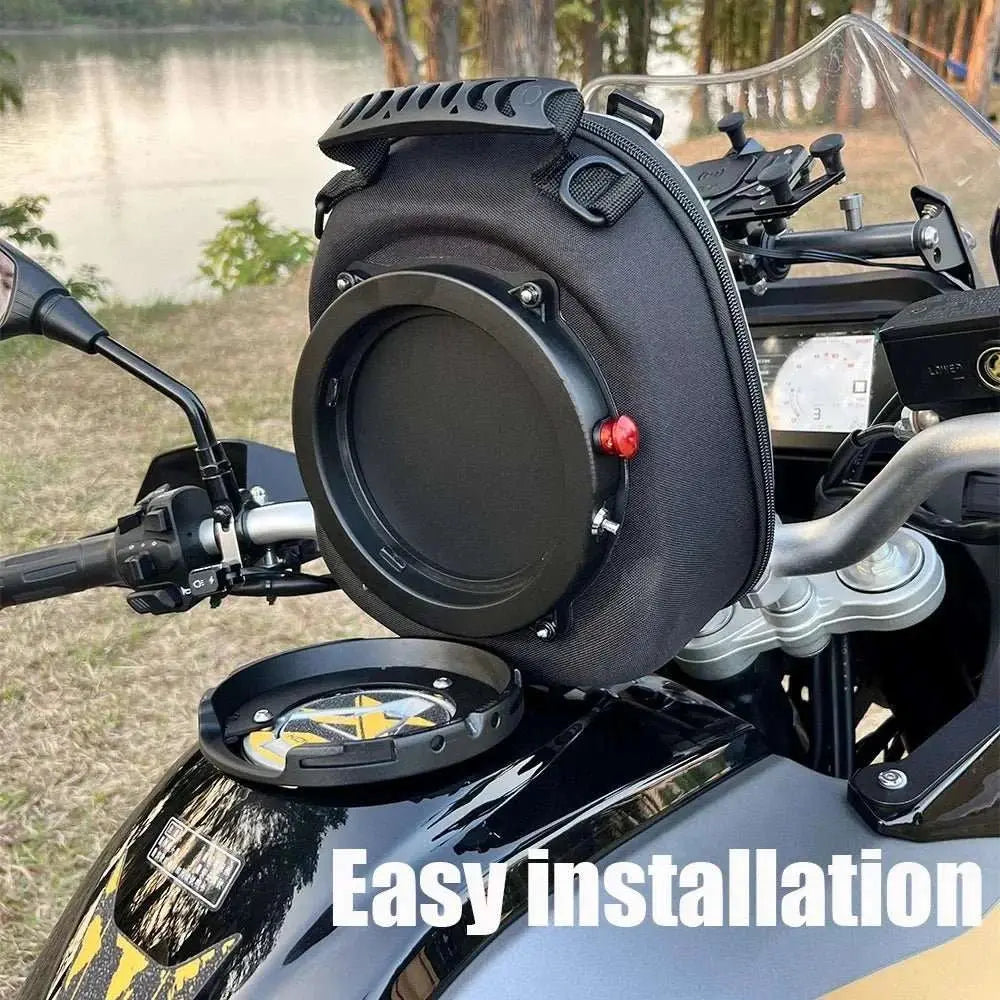 For BMW G310GS G310R Motorcycle Tank Bag Luggage Waterproof Backpack GS310 G 310GS G 310RR Racing Tank Front Bag Quick Lock Flan - AMIR BAGS INDIA PRIVATE LIMITED