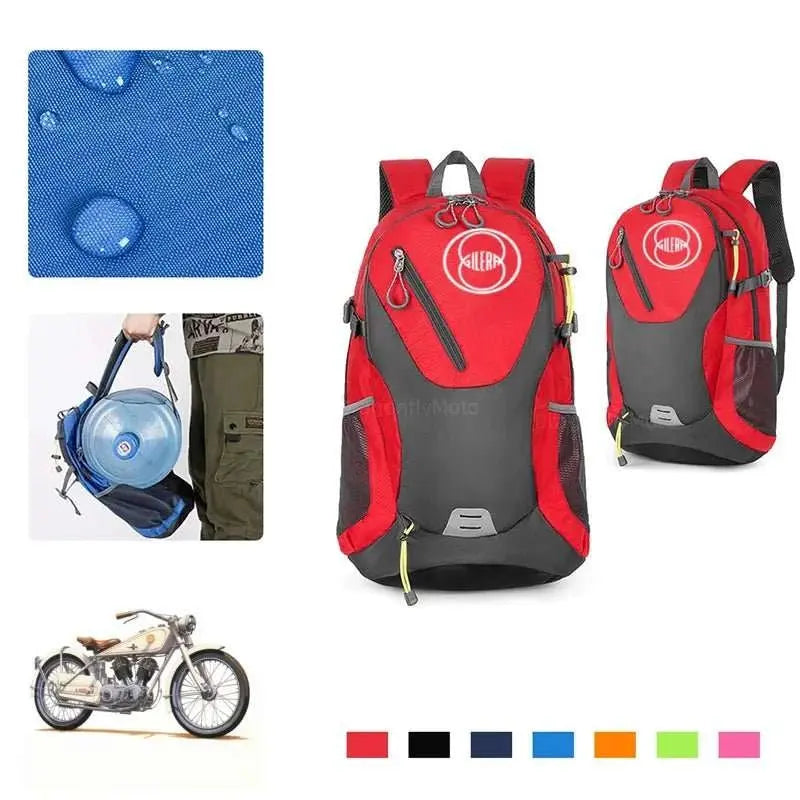 For Gilera GP800 Fuoco Nexus 500 Runner 50 125 200 Motorbike Travel Backpack Riding Cycling Storage Luggage Bag Large Capacity - AMIR BAGS INDIA PRIVATE LIMITED