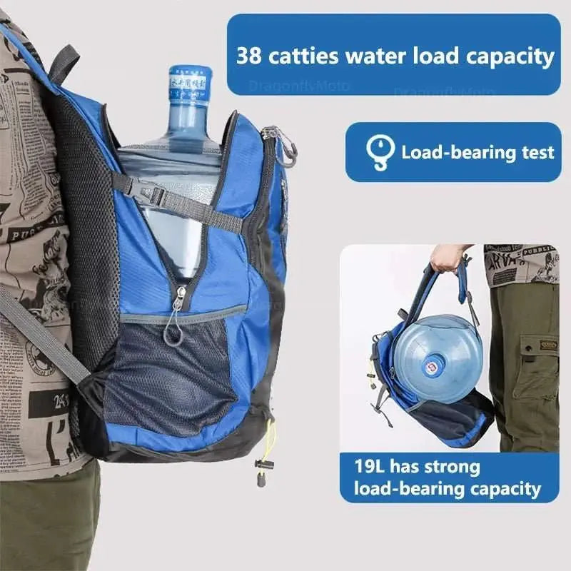 For PIAGGIO Liberty125 MP3 500 Medley Beverly 300 ZIP50 X7 X9 Motorbike Travel Backpack Riding Cycling Storage Luggage Bag Large - AMIR BAGS INDIA PRIVATE LIMITED