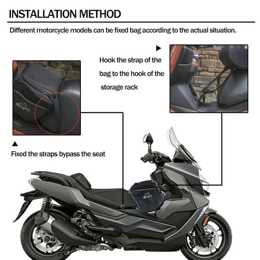 For Yamaha NMAX 150 160 For Honda ADV150 PCX150 PCX160 NSS350 Scooter Tank Shoulder Saddlebag Storage Bag Rider Luggage Toolbag - AMIR BAGS INDIA PRIVATE LIMITED
