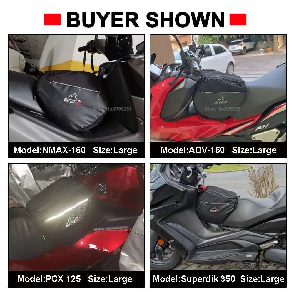 For Yamaha NMAX 150 160 For Honda ADV150 PCX150 PCX160 NSS350 Scooter Tank Shoulder Saddlebag Storage Bag Rider Luggage Toolbag - AMIR BAGS INDIA PRIVATE LIMITED