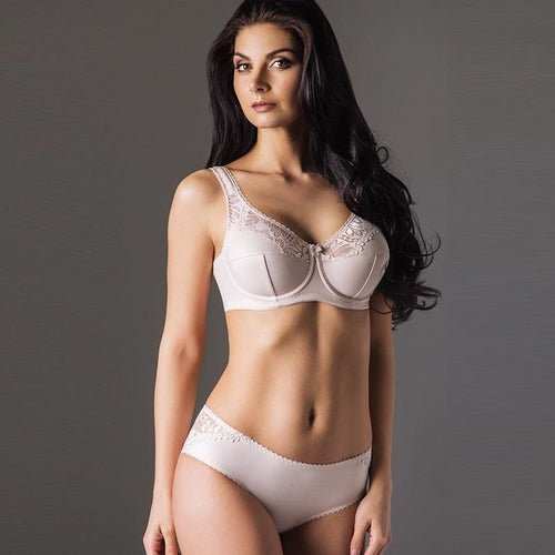 Full Figure Unlined Bra Rosme Galla Blush - AMIR BAGS INDIA PRIVATE LIMITED