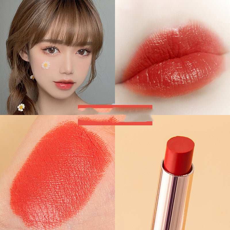 Golden Thin Tube Semi - matte Velvet Matte Moisturizing Lipstick - AMIR BAGS INDIA PRIVATE LIMITED