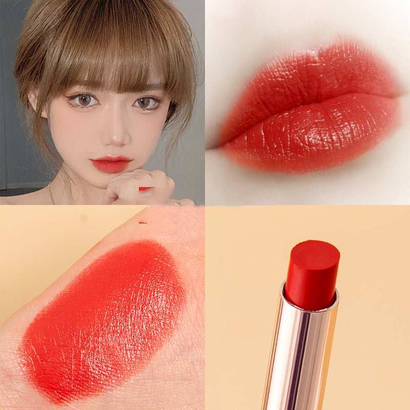 Golden Thin Tube Semi - matte Velvet Matte Moisturizing Lipstick - AMIR BAGS INDIA PRIVATE LIMITED