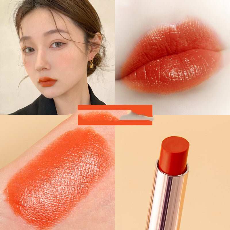 Golden Thin Tube Semi - matte Velvet Matte Moisturizing Lipstick - AMIR BAGS INDIA PRIVATE LIMITED