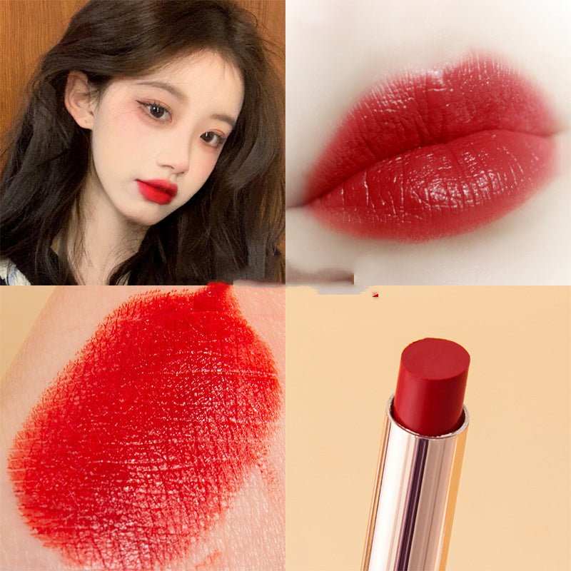 Golden Thin Tube Semi - matte Velvet Matte Moisturizing Lipstick - AMIR BAGS INDIA PRIVATE LIMITED