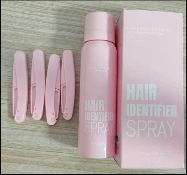 Hair Identifier Spray Set For Face Shaving Moisturizing Dermaplaner Spray For Face Shaving Skin Care - AMIR BAGS INDIA PRIVATE LIMITED