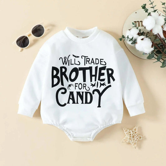 Halloween Kids Rompers Cartoon Alphabet - AMIR BAGS INDIA PRIVATE LIMITED