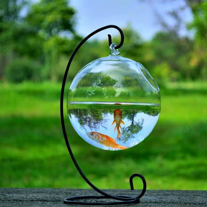 Hanging Glass Vase Fish Tank - AMIR BAGS INDIA PRIVATE LIMITED