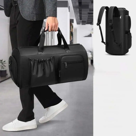 High Quality Waterproof Suit Bag For Men Large Capacity Travel Bag WitOverview:Can Bring A Suit Bag On A Plane|Roller Suit Bag|Waterproof Material: Crafted from laminated fabric and polyester, this suit bag ensures your belongings stayDropshipmanAMIR BAGS INDIA PRIVATE LIMITEDnull