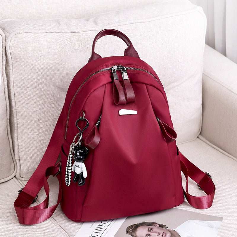 Ins Fashion Backpack Women Solid School Bag Outdoors Travel Bags Girl - AMIR BAGS INDIA PRIVATE LIMITED