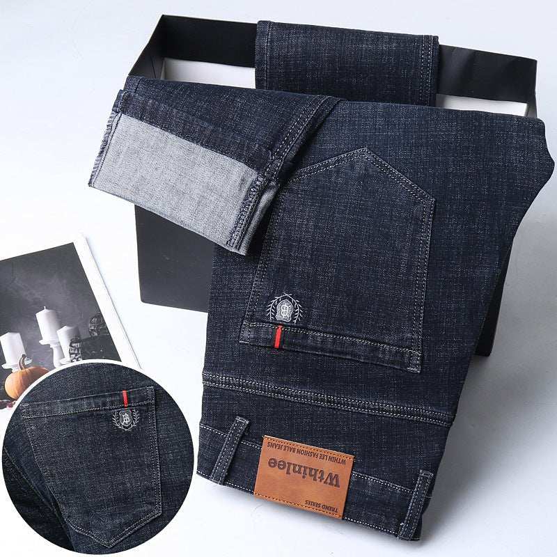 Jeans Men's Straight Loose Casual Pants Fleece-lined Thickened Men's PProduct information:Elasticity: Micro elasticity Pants length: trousers Main fabric composition: Cotton Applicable Gender: Male
 Size:
 
 
 
 Note:
 1. Asian sizes aDropshipmanAMIR BAGS INDIA PRIVATE LIMITEDnull