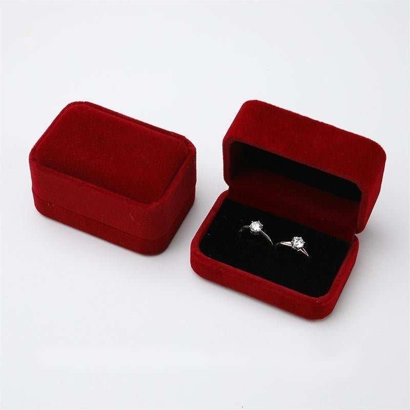 Jewelry Box Jewelry Box Flannelette Ring Box - AMIR BAGS INDIA PRIVATE LIMITED