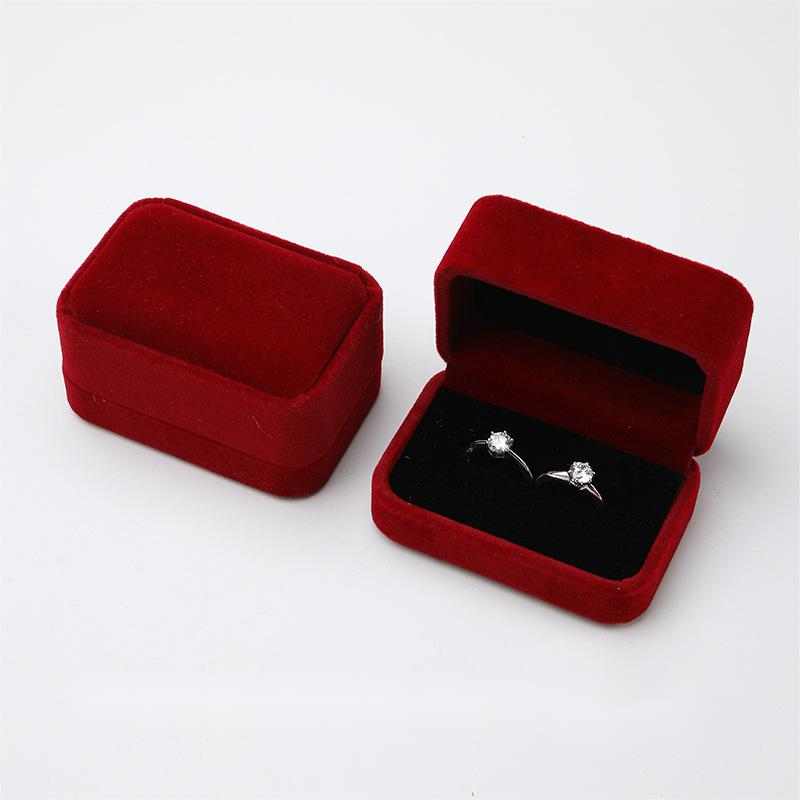 Jewelry Box Jewelry Box Flannelette Ring Box - AMIR BAGS INDIA PRIVATE LIMITED