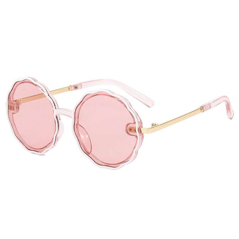 Kids Wave Frame Vintage Round Frame Sunglasses - AMIR BAGS INDIA PRIVATE LIMITED