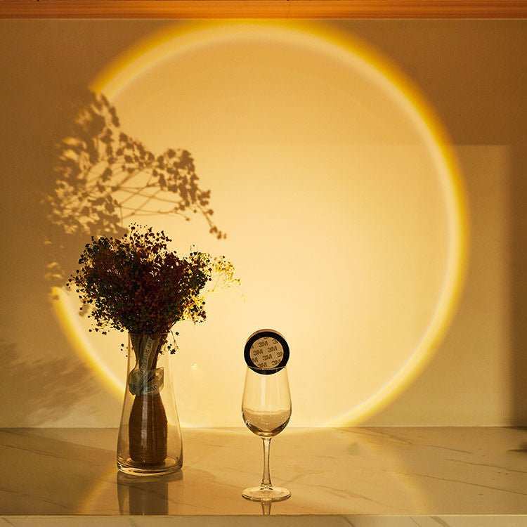 Led Lights Wireless Closet Kitchen Lights Under Furniture Battery Powered Sunset Nightlight Wall Lamp Bedroom Decoration Cabinet - AMIR BAGS INDIA PRIVATE LIMITED