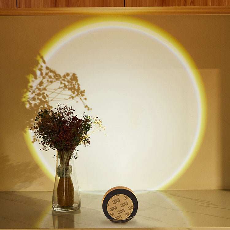 Led Lights Wireless Closet Kitchen Lights Under Furniture Battery Powered Sunset Nightlight Wall Lamp Bedroom Decoration Cabinet - AMIR BAGS INDIA PRIVATE LIMITED