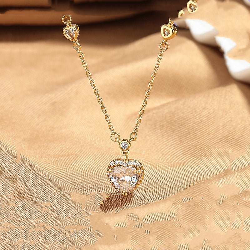Light Luxury Minority High Sense Fashion Necklace Temperament Clavicle Chain Gift - AMIR BAGS INDIA PRIVATE LIMITED