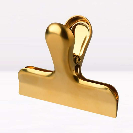 Light Luxury Stainless Steel Bill Office File Dovetail Clip - AMIR BAGS INDIA PRIVATE LIMITED