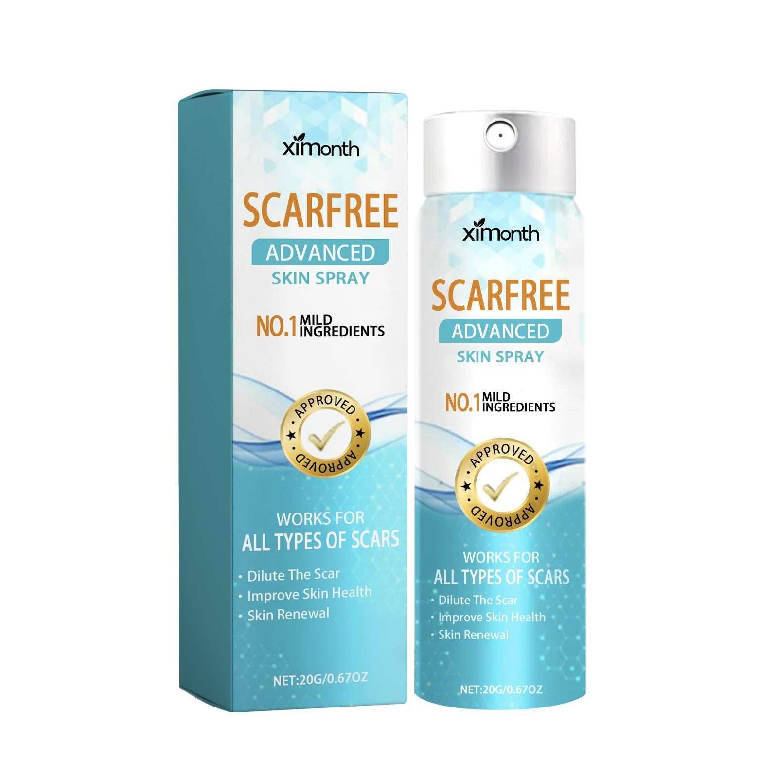 Lighten Scar Care Spray On Body Skin - AMIR BAGS INDIA PRIVATE LIMITED