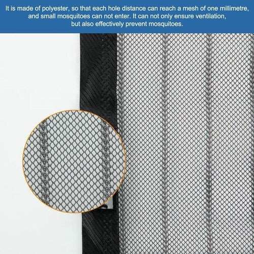 Magnetic Screen Door Mesh Curtain Durable Heavy Duty Mosquito Net Bug - AMIR BAGS INDIA PRIVATE LIMITED