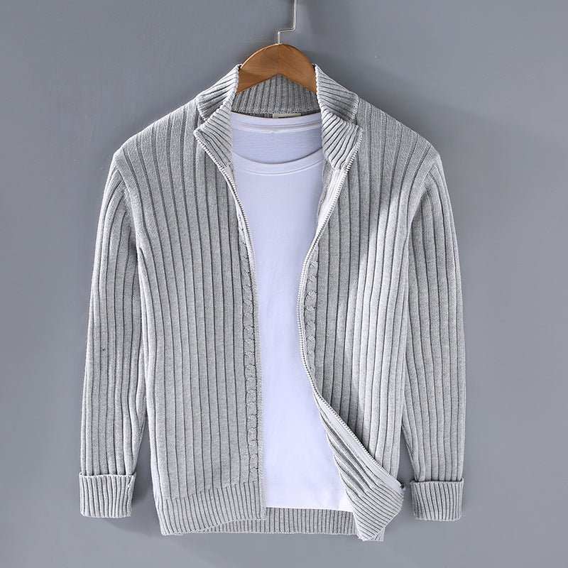 Men Fashion Personalized Sweater CoatProduct information:Color: carbon gray, black, dark blue, light gray Size: M,L,XL,2XL,3XL Version: Loose Fabric name: Cotton Applicable scenarios: Leisure ApplicableDropshipmanAMIR BAGS INDIA PRIVATE LIMITEDnull