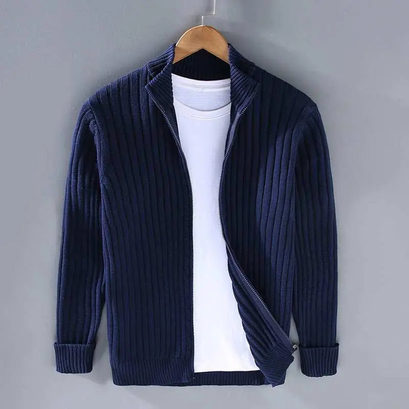 Men Fashion Personalized Sweater CoatProduct information:Color: carbon gray, black, dark blue, light gray Size: M,L,XL,2XL,3XL Version: Loose Fabric name: Cotton Applicable scenarios: Leisure ApplicableDropshipmanAMIR BAGS INDIA PRIVATE LIMITEDnull