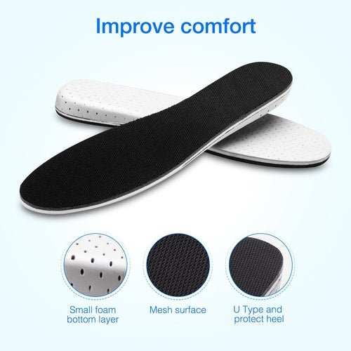 Men Women Invisible Height Increase Insoles Heel Lift Taller Shoe - AMIR BAGS INDIA PRIVATE LIMITED