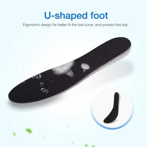 Men Women Invisible Height Increase Insoles Heel Lift Taller Shoe - AMIR BAGS INDIA PRIVATE LIMITED