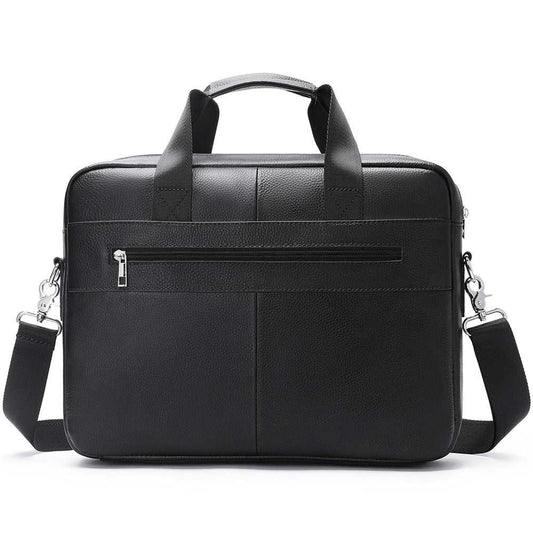 Men's Business Cowhide Laptop Bag - AMIR BAGS INDIA PRIVATE LIMITED